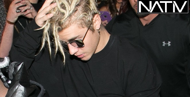 Partying at NATIV with Justin Bieber via Brent Andeck Photography